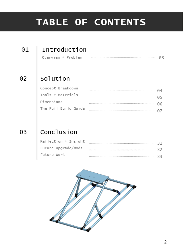 EMT Conduit Racing Sim Frame Guide